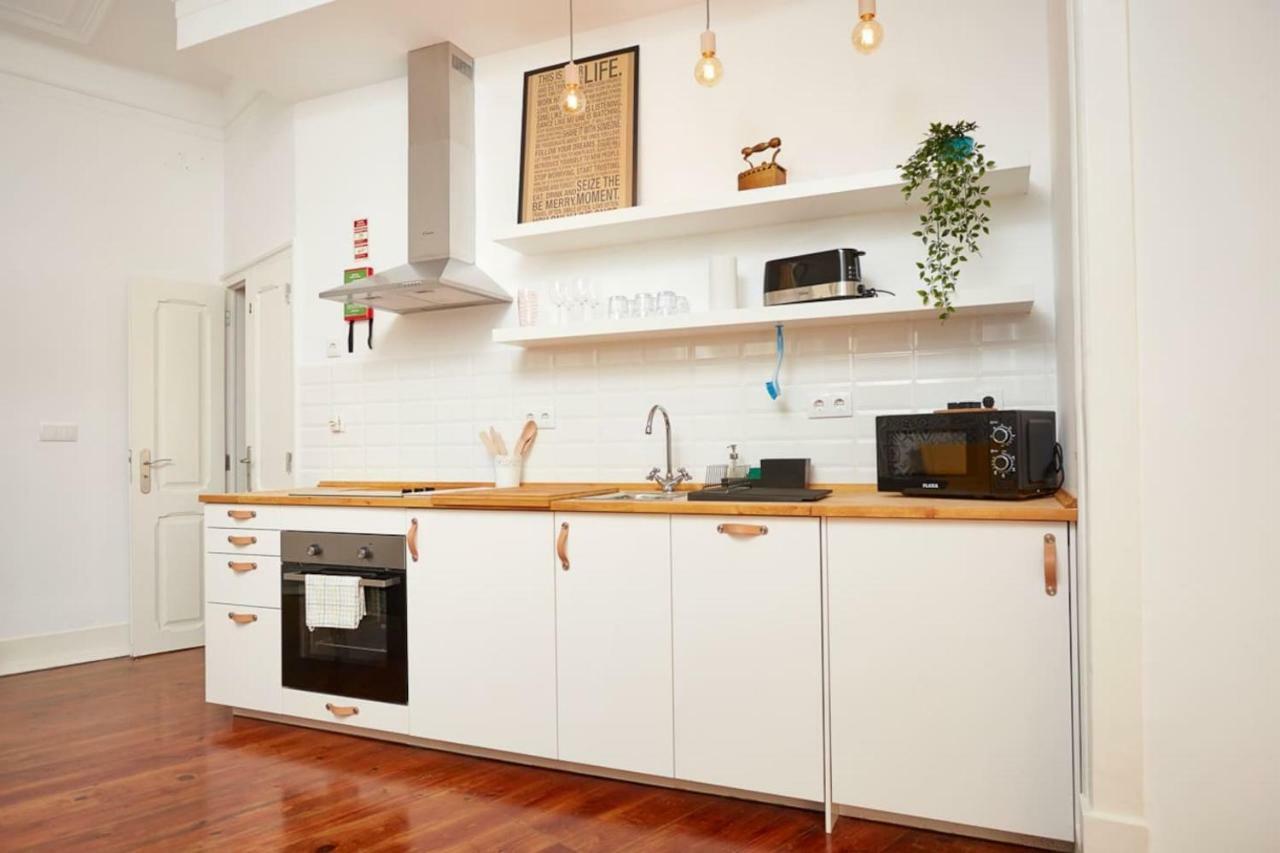Charming One Bedroom Flat Lissabon Exterior foto